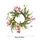 thumbnail image 3 of Decoraciones de Pascua, adornos de Pascua, regalos de Pascua, corona de ratán con forma de huevo de Pascua, guirnalda para fiesta de Pascua y decoración navideña, anillo decorativo de plástico., 3 of 6