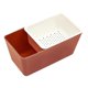 thumbnail image 3 of Caja organizadora multiusos, escurridor de decoración, contenedor para aperitivos, encimera, sala de estar, mesa de cena, artículos diversos Rojo Macarena Drene el plato de frutas, 3 of 4