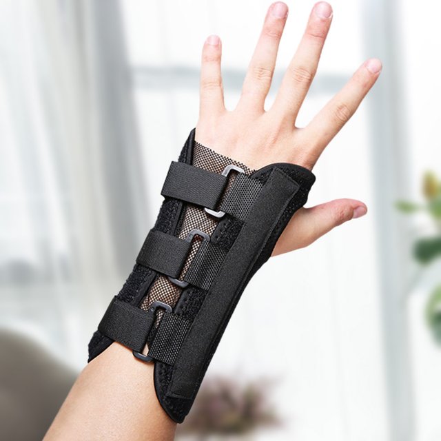 Muñequera deportiva estabilizadora de brazo transpirable con férulas ajustable para mujeres y hombres FLhrweasw Nuevo