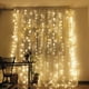 thumbnail image 2 of 8 Modes USB Curtain LED String Lights 6M/4M/3M Decor for Home Navidad Garland Lamp Christmas Tree Decor 2025 Christmas Lights, 2 of 5
