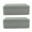 Grey, variant on Troglfold yoga block Yoga Block Set, 2pcs, Anti-skid EVA, 9x6x3", Fitness, Yoga, Meditation, Pilates,9.06"X5.91"X3.15"