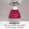 Safety 1st 360 Cool Mist Ultrasonic Humidifier Safety 1st 360° Cool Mist Ultrasonic Humidifier, Raspberry HSA/FSA