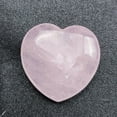 thumbnail image 2 of Huayishang Clearance 1Pc Love Crystal Stone, Household Stones Clearance Sale, Crystal Natural Heart Shaped Polished Heart Shaped Gem Rose Quartz Amethyst All Kinds of Healing Crystal Palm Love Gem S, 2 of 6