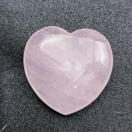 

NIUREDLTD Home Decoration Natural Heart Shaped Polished Heart Shaped Gem Rose Quartz Amethyst All Kinds Of Healing Palm Love Gem Set Bulk Energy Balance Meditation