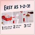 thumbnail image 3 of Retro Table-Top Snow Cone Machine with Stainless Steel Blades Includes 2 Reusable Cups and Ice Scoop Makes 20 Icy Treats White and Red Bestseling, 3 of 6