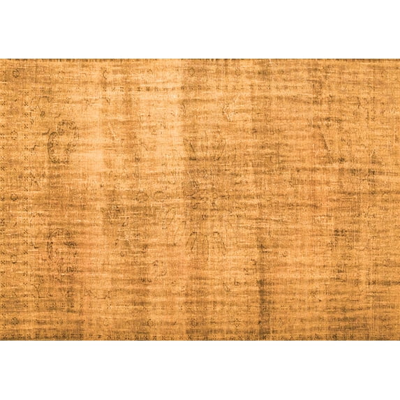 Ahgly Company Indoor Rectangle Persian Orange Traditional Area Rugs, 4' x 6'