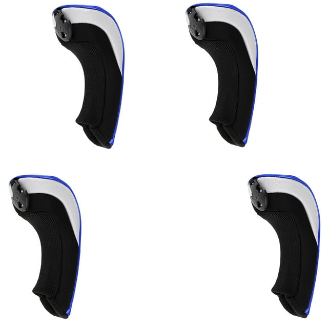S SERENABLE 4x Golf Hybride UT Club Couvre-Chef avec Étiquette Numérotée Couvre-Chef 2, 3, 4, 5, 7, X-Bleu