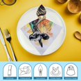 thumbnail image 6 of WYYP Kangaroo Polyester Gift Dinner Napkin for Dining Table Kitchen Daily Party Housewarming Farmhouse Decor 6 PCS, 6 of 7