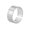Aries-Silver, variant on Women's Stainless Steel 8mm Simple Creative 12 Constellations Adjustable Wrap Open Ring Gold Libra