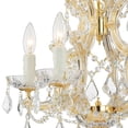 thumbnail image 6 of Crystorama Lighting - Four Light Mini Chandelier - Mini Chandelier - Maria, 6 of 7