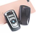 thumbnail image 5 of Xotic Tech Keyless Remote Soft Key Fob Cover Case For BMW 1 3 5 6 7 Series X1 X3 2017, Glossy Black, 5 of 8