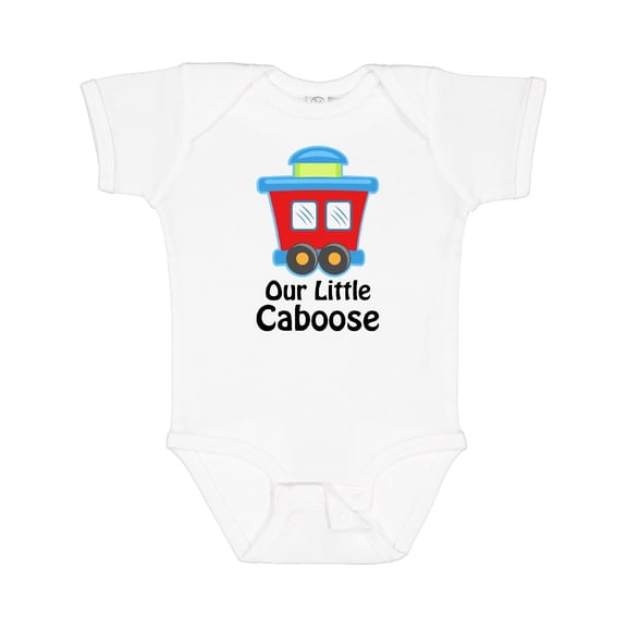Inktastic Train Our Little Caboose New Baby Boys or Girls Baby Bodysuit
