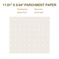 thumbnail image 3 of 50 Pcs Air Fryer Paper Liners, Non-Stick Air Fryer Liners, Rectangle Baking Paper for Toaster Oven, White, 3 of 4