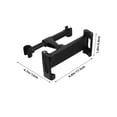thumbnail image 2 of Milisten 1Ud Soporte Móvil Negro Para Asiento Trasero Con Instalación Fácil Y Rotación, 2 of 8