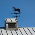 thumbnail image 6 of YardVibe 3D Border Collie Dog Metal Weather Vane, Stainless Steel Black Animal Weathervane Wind Direction Indicator Roof Garden Decorations for Outdoor Farm Yard Garden Gazebo, 6 of 9