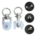 thumbnail image 6 of 20Pcs Curtain Track Rollers Ceiling Mount, Smooth Rail Pulleys Runners for Room Dividers, RV Curtains, Window Treatments, 6 of 6
