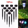 thumbnail image 1 of VicTsing 10Pcs Solar Lawn Light Solar Outdoor Path Light Waterproof Yard Lighting Garden Decoration Multicolor, 1 of 9