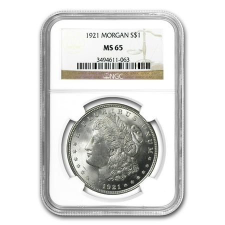 1921 Morgan Dollar MS-65 NGC