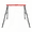 Red, variant on Tcbosik Swing Frame, Heavy Duty Metal Swing Stand with Ground Stakes for Outdoor, Backyard, Playground, Blue (Stand Only)