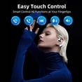 thumbnail image 3 of Real Time Translation Earbuds,  5.3 133 Languages Translator Device with AI App, Translation Earphones for Travel Business Learning, 3 of 7