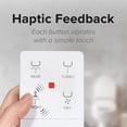 thumbnail image 5 of SmartBidet Electric Bidet Seat with Remote Control for Round Toilets, White, 5 of 14