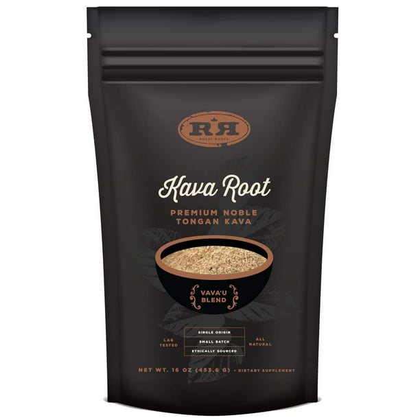 Kava Root Powder Tongan Noble Premium Natural Kava Drink, Calming