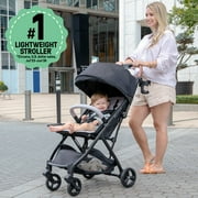 Ingenuity 3Dquickclose CS+ Compact Fold Infant Baby Stroller, Black