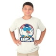 thumbnail image 3 of Tootsie Mr Owl USA American Patriot Crewneck T Shirts Boy Girl Teen Brisco Brands M, 3 of 6