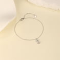 thumbnail image 4 of HESHPAWS S925 Sterling Silver Initial Bracelets for Women, Your surname initial bracelet, 4 of 4