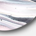 thumbnail image 3 of Designart 'Circle Marble II' Geometric Metal Circle Wall Art - Disc of 36, 3 of 5