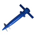 thumbnail image 1 of Support de Parasol de Pêche au Sol Parasol de Pelouse Support de Parasol Ancre pour Bleu, 1 of 8