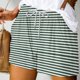 thumbnail image 2 of Mujeres Pantalones Cortos con Bolsillos Impresos Detalle Vendaje, Casual Y Suelto Ajuste Pantalones Cortos de las Mujeres para el Verano, 2 of 5