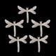 thumbnail image 2 of 5 parches de libélula de encaje bordado, parche de costura, insignia, apliques de costura, 2 of 9
