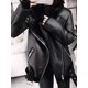 thumbnail image 2 of Winter Coats Women Thick Faux Leather Fur Sheepskin Coat Female Fur Leather Jacket Aviator Jacket, 2 of 4