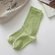 thumbnail image 1 of Calcetines de mujer Calcetines de luna Calcetines de mujer de otoño e invierno Calcetines blancos Calcetines de estudiante Calcetines apilados Calcetines elásticos, 1 of 6