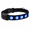 blue+ traction rope 59.06in, variant on LED Light Up Dog Collar USB Rechargeable Nylon Pet Collar with Colorful Flashing Modes Adjustable Glow Neckband for Night Walking Outdoor Safety Small Medium Large Dogs