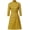Yellow, variant on Whimsical Woodland Elegance: Fantastic Mrs Fox Yellow Elegant Dress Uniform for Women