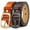 1081qs-Brown&Orange, variant on SENDEFN 2 Pack Women Leather Belts with Pin Buckle Waist Belt for Jeans Pants Dresses