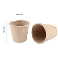 thumbnail image 3 of Eotvia 2.4" Peat Pots with Environmental Protection (50 Pack), 3 of 8