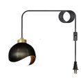 thumbnail image 1 of Pendant Light Plug In Nordic Style Light Luxury Living Room Metal Black Kitchen Pendant Lighting Over Sink Lighting Fixtures Plug In Pendant Light Fixtures, 1 of 4