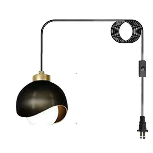 Pendant Light Plug In Nordic Style Light Luxury Living Room Metal Black Kitchen Pendant Lighting Over Sink Lighting Fixtures Plug In Pendant Light Fixtures