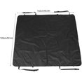 thumbnail image 4 of Pet Cars Seat Cover Rear Back Seat Boot Cover Hammock Design Pet Dog Cats Protector Mat Liner with Adjustable Buckle(Beige) (Color : Beige), 4 of 8