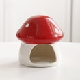thumbnail image 2 of Ceramic Hamster Hideout House with Mushroom Design for Small Pets 3.5 in, 2 of 9