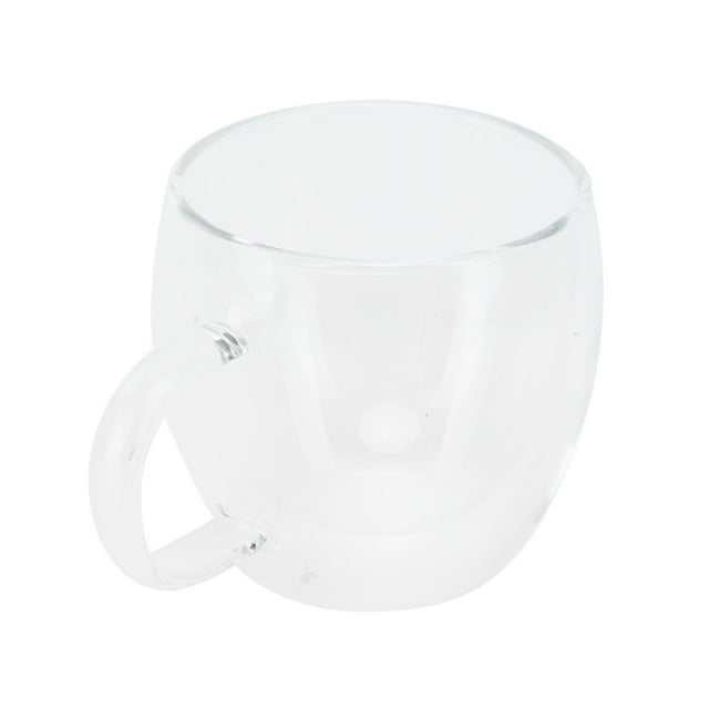 Taza de té, taza de vidrio con asa, taza de café, taza de té, rendimiento confiable
