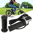 thumbnail image 4 of Poignée d'Accélérateur pour Vélo Électrique, Affichage de la Quantité Électrique LCD avec Interrupteur Poignée d'Accélérateur de Vitesse d'Vélo Électrique 6 Cœurs pour Bicyclette Électrique Trottinette Électrique Poignée d'Accélérateur à Torsion avec Fil, 4 of 7