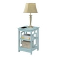 thumbnail image 2 of Convenience Concepts Town Square End Table with Shelves, Multiple Finishes, 2 of 7