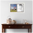 thumbnail image 2 of ArtToFrames Collage Photo Picture Frame with 2 - 8x10 Openings, Framed in White with Scotch Mist and Black Mats (CDM-3966-1053), 2 of 8
