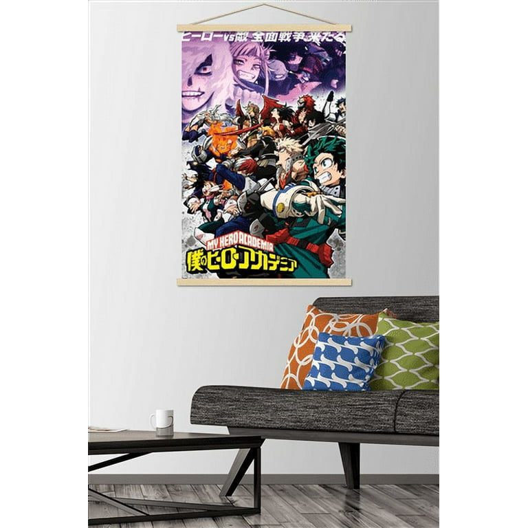 My Hero Academia: Season 6 - Key Art Wall Poster with Magnetic