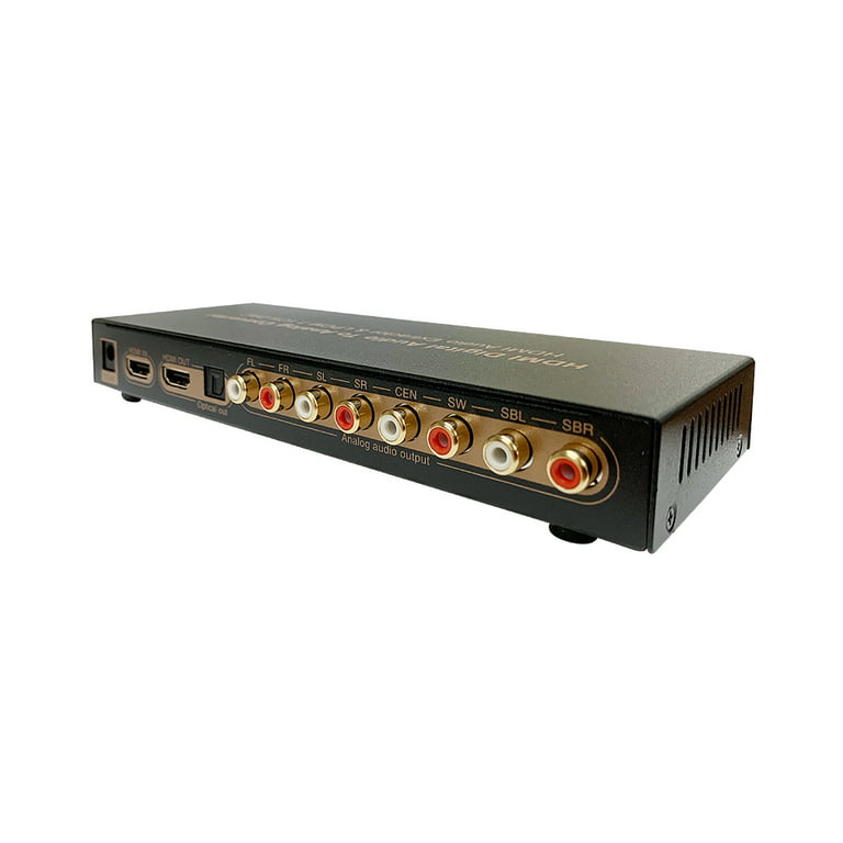 Overgivelse Tolkning subtropisk HDMI PCM 7.1 5.1 Surround Audio Decoder With 4Kx2K + EDID Support -  Walmart.com