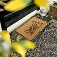 thumbnail image 2 of Funny Christmas Doormat Holiday Welcome Snowman Design Seasonal Festive Entryway Mat for Home Cheer, 2 of 4